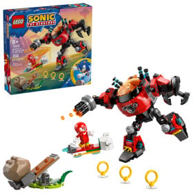 Constructor LEGO Sonic the Hedgehog Knuckles vs. Dr. Eggman Egg Crusher Mech 77005